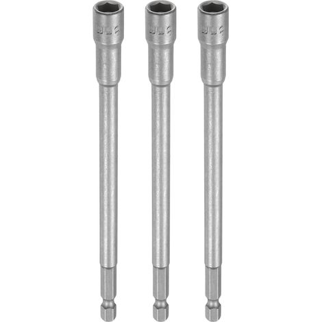3pcs Embout De Tournevis À Douille 8mm Douille À Choc Métrique (1/5)