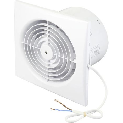 [GEBRAUCHT] B-Ware SYGONIX Wand- und Deckenlüfter 230V 150mm 18W 320m³/h 35dB Weiß Kunststoff (1/2)