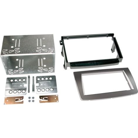 Kit Support Autoradio compatible avec Alfa Romeo MiTo ap08 Argent