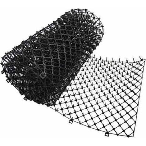 Tapis anti-chat en polypropylène 300 x 30 cm – Grille de protection pour jardins et parterres – Installation facile et adaptable (1/5)