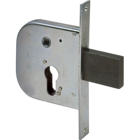 SERRATURA DA INFILARE PER FERRO ART. 42312 E50 - 1 mandata- 2 pezzi  - CISA