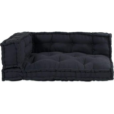 Coussin d'extérieur，Coussin de canapé sur palette Anthracite tissu CFW799286 (1/5)