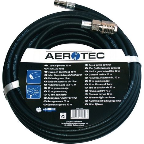 AEROTEC Manguera de aire comprimido diámetro interior 9 mm longitud 20 m - 200630