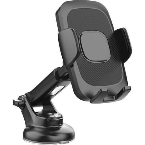 Support de téléphone portable pour voiture, tige télescopique (1/5)
