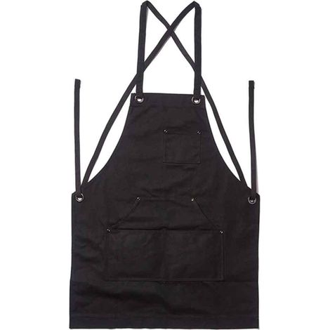 Tablier en toile ajustable, anti-salissures et résistant à l'huile, pour le rangement d'outils d'extérieur en menuiserie (1/5)
