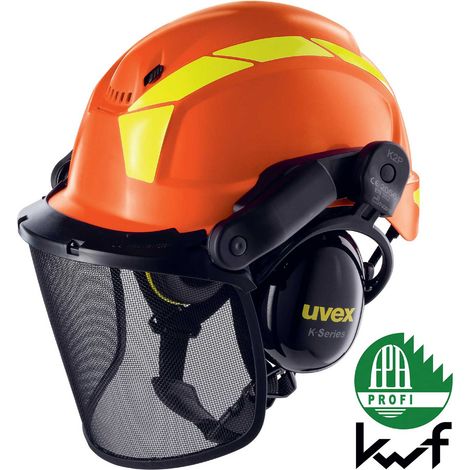 uvex 9772 9774237 Forstschutzhelm Orange (1/5)
