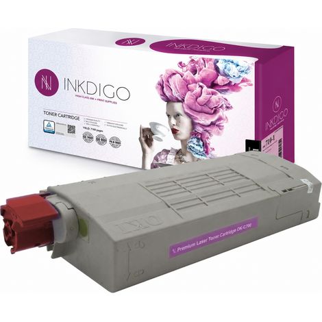 Tóner Inkdigo 44318606 compatible con OKI C710CDTN C711CDTN C711DTN C710DN con certificación TÜV. (1/5)