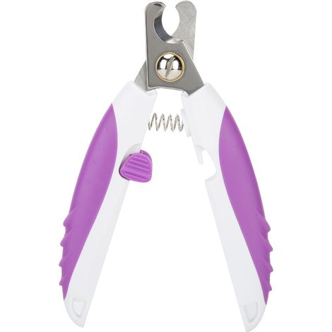 Coupe-ongles en acier inoxydable pour chiens et chats avec lime intégrée - Accessoires de toilettage pour animaux (1/5)