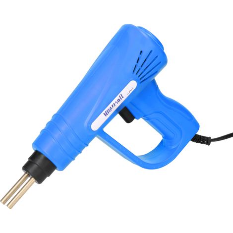 Kit de réparation de fissures de panneaux, machine de soudage plastique portable 70 W, agrafeuse thermique, outil de réparation de trous dans le plastique, avec 4 boîtes d'agrafes. (1/5)