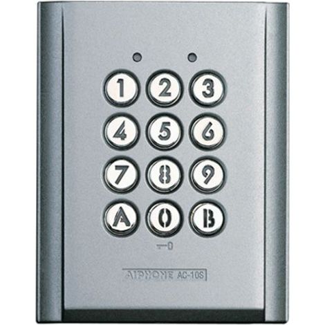 Clavier AIPHONE AC10S saillie 100 codes et 2 relais (1/6)