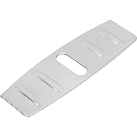 Protecteur de seuil de coffre avant pour Tesla Model 3, protection renforcée, look élégant, couvre-becquet argenté, remplacement de protection de capot avant, garniture robuste (1/5)