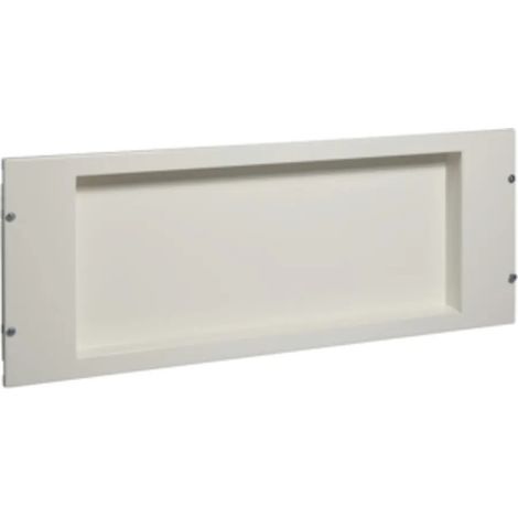 Plastron.evo,pour coffret métallique,creusé,300x800mm - HAGER UC296