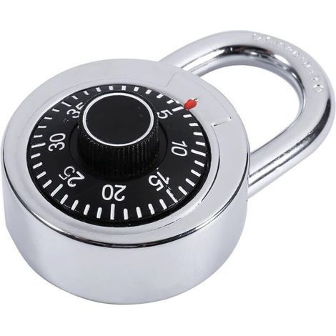 Rotary Combination Code Padlock, Security for Luggage and Bicycles (1/5)