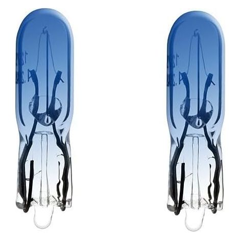2x Ampoule T5 1.2W 24V BLEU camion fourgon voiture tracteur véhicule agricole