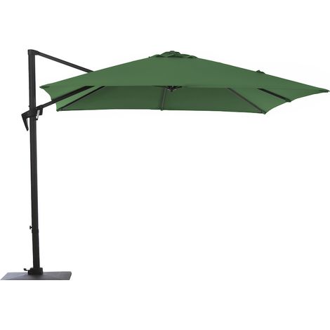 PROLOISIRS Parasol déporté - Roma - Aluminium époxy - Acier - Ø300 - Amande