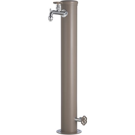 Fontana da Giardino con Doppio Rubinetto Belfer 42/ARRF Tortora (1/5)