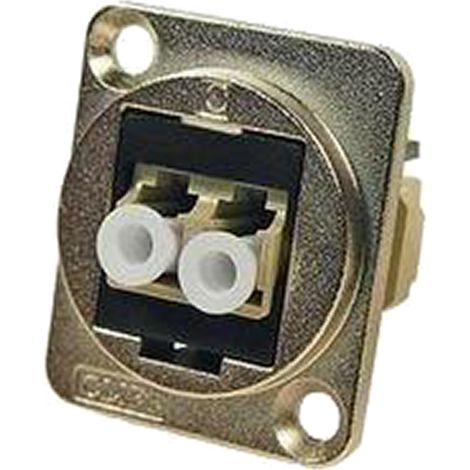 Adaptateur pour fibre optique LC Duplex, Multimode ( Prix pour 1 )