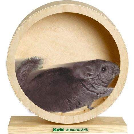 Karlie - BOGIE WHEEL Holz-Laufrad für Nager - 30 cm