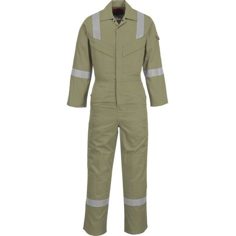 Combinaison Antistatique super légère 210g Kaki XL - FR(50-52) - UK(40-41) (1/2)