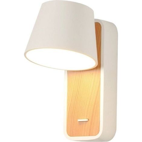 Dimmbare LED-Wandleuchte 6W 2700K - Weiß (1/4)