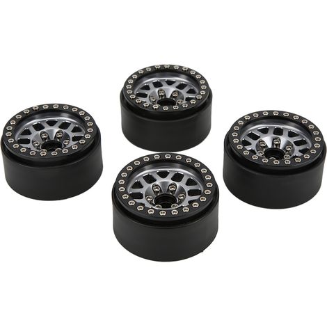 Jantes Alliage Beadlock 1.9" pour Axial SCX10 90046 - 4 Pièces Détachées RC Crawler (1/5)