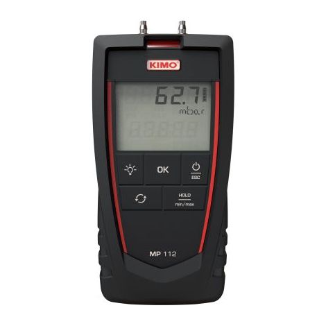 Manomètre KIMO 2000mbar max, Différentielle ( Prix pour 1 )