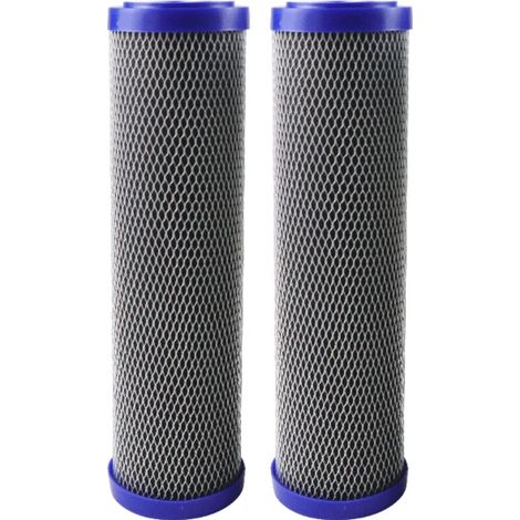 Lot de 5 Cartouches Filtre à Eau 13 pouces - Anti sédiments + Charbon actif 5 microns Filtre à Impuretés