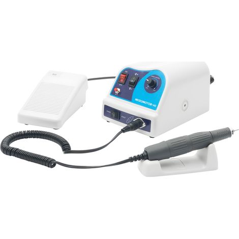 N8 Micromoteur électrique de laboratoire 0-45 000 tr/min 2,35 mm Polisseuse électrique Micro moteur Unité de polissage pour bijoutiers, artisans, équipements de laboratoire (1/5)