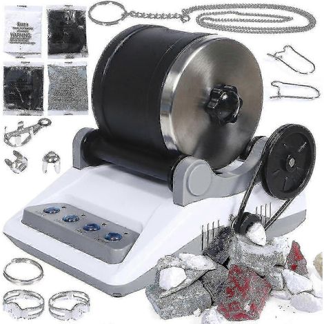 Kit de polissage de pierres pour enfants et adultes, polisseuse de pierres professionnelle avec moteur électronique (1/4)