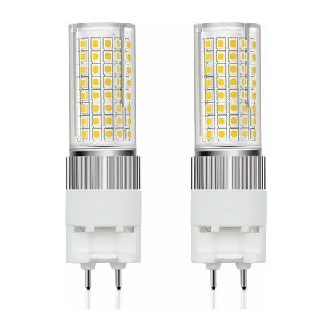 BUNTHAUS G12 16w LED Corn Light ampoule 220V 1600lumen blanc chaud 3000k Corn Light 360 ° angle de faisceau lampe frontale ampoule équivalente à 160W halogène (2pcs, non dimmable) (1/5)