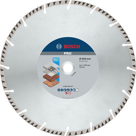 Bosch PRO Multi Material Diamanttrennscheibe, 350 x 25,4 mm