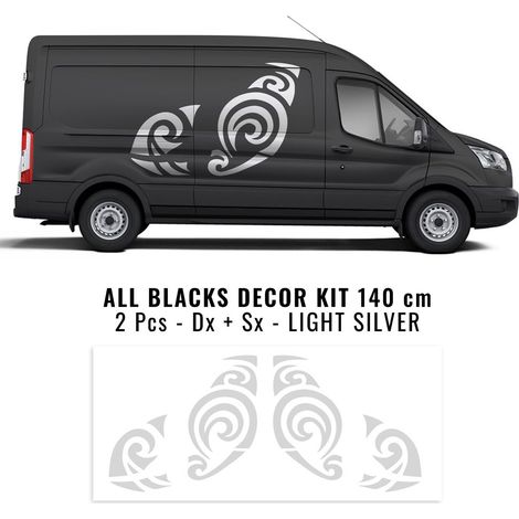 Decor Kit Universale All Blacks Argento - Colore: CHIARA