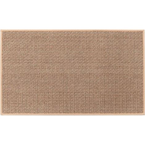 Tapis Cuisine, Tapis de Cuisine Devant Evier Lavable Antidérapant en Caoutchouc et Lavable, Jute Tapis Cuisine Devant Evier Tapis Cuisine Lin Tapis Cuisine Antidérapant Tapis Cuisine Devant Evier(1 (1/4)