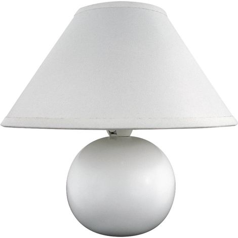 Lampe de chevet blanche mate E14 Ariel 4901 Rabalux (1/3)