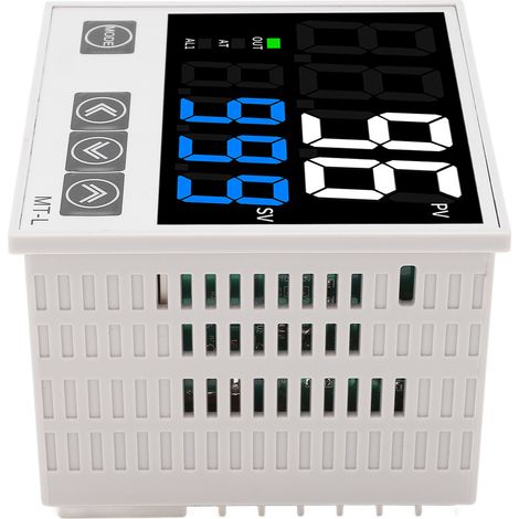 Intelligenter PID-Thermostat 96x96mm, digitaler Regler mit Digitalanzeige, automatische Temperaturregelung AC100-240V, Präzisions-Heizinstrument, Komplettpaket. (1/5)