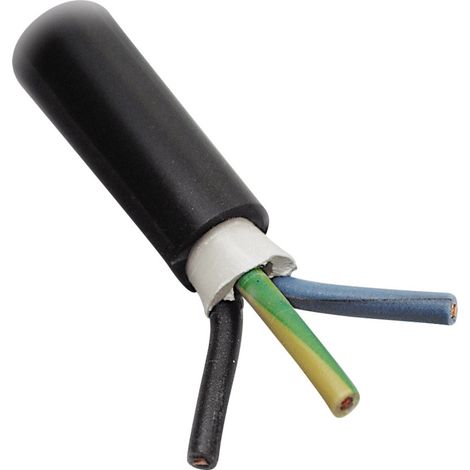BKL Electronic 071049/50 Erdkabel NYY-J 5 G 2.5 mm² Schwarz 50 m