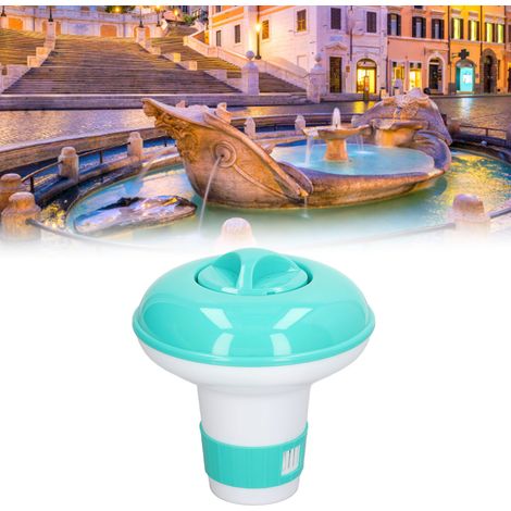 Distributeur automatique de produits chimiques pour piscine, en polypropylène flottant de 13 cm de hauteur, accessoire pour piscine (1/5)