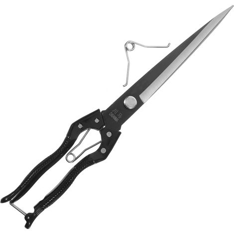 Ciseaux de Tonte Manuels pour Moutons et Bovins en Acier Carbone Noir Prise Confortable Lot de 1 Set pour Usage en Ferme et Kit de Toilettage (1/5)