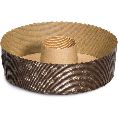 Guardini 2440100 Easy Bake Stampo Ciambella Monouso Carta da Forno 20cm 3 Pezzi colore Dorato (1/3)