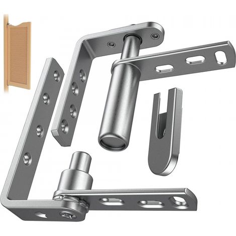 Charniere Porte Battante Fermeture Auto Acier Inox 304 (1/4)