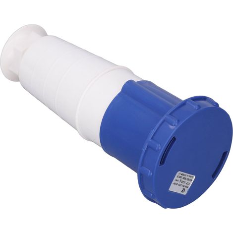 Connecteur industriel étanche 63A 220V‑250V pour prise électrique aviation, coupleur d'alimentation étanche. (1/5)