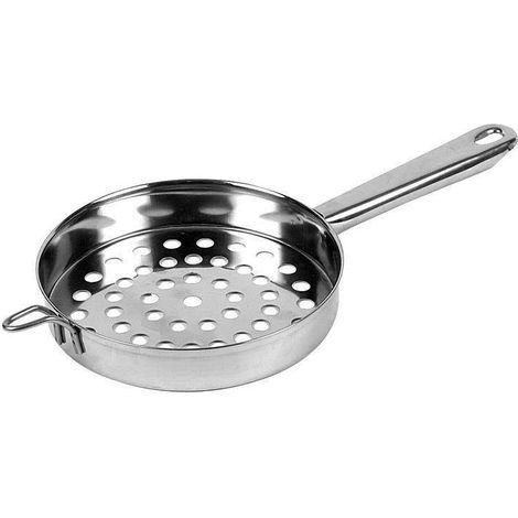 Rallador de acero para alb贸ndigas de 18 cm