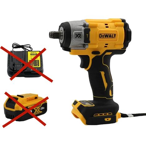 DEWALT DCF922N Avvitatore ad Impulsi XR 18V ATOMIC 1/2" 406 Nm - Solo Corpo (1/5)