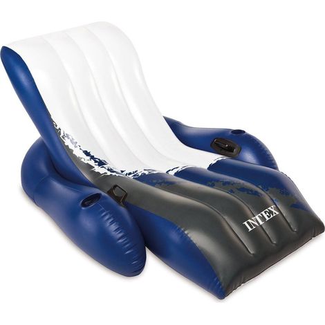 Colchón hinchable para silla de playa acuática 2en1 180x135cm INTEX 58868EU