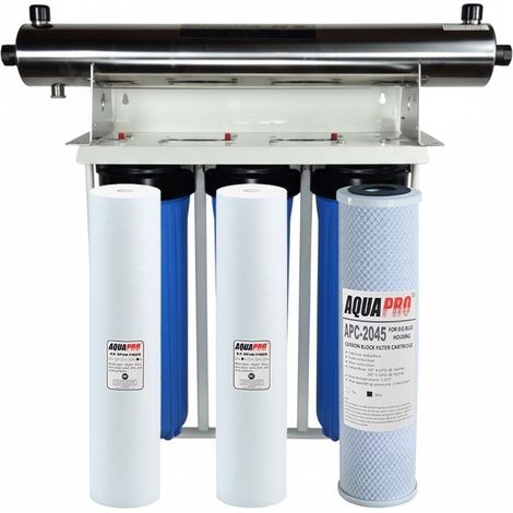Station Filtration de l'Eau UV Collectif 24 GPM