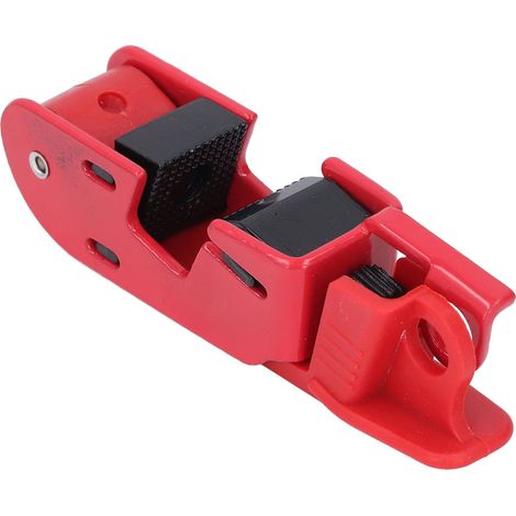Kit de verrouillage disjoncteur avec cadenas et étiquette, corps en alliage d'aluminium, serrure à vis sans outil pour interrupteur industriel 120V 240V (1/5)
