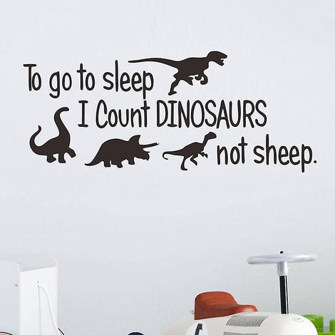 dcorations Murales Autocollantes Dinosaures Pour Chambre D'enfant, Entre, Maison (1/5)