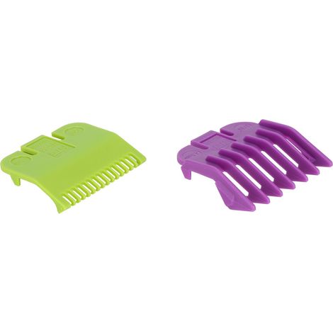Tondeuse à cheveux professionnelle peigne guide coupe cheveux accessoires plastique coiffure kit tonte précision (1/5)