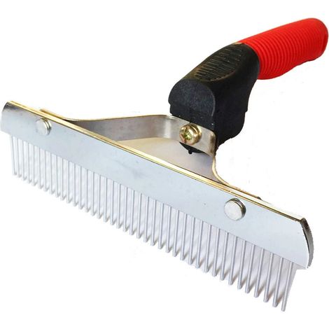 Peigne extra large, peigne râteau, brosse de toilettage, outil d'épilation, peigne de beauté pour grands chiens Golden Retriever, Husky, Berger Allemand (1/4)