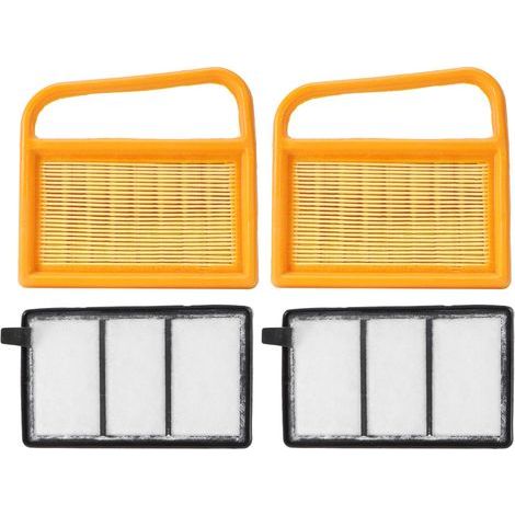 Filtre à air pièce rechange – ajustement moteur – pour Stihl TS410/TS420/TS480i/TS500i (1/5)